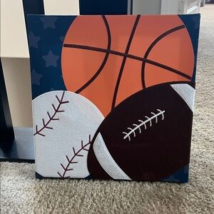 Sports Themed Wall Art